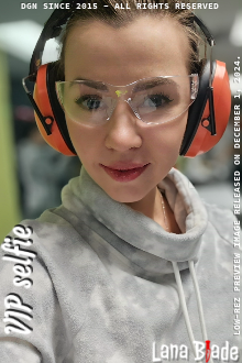 Shooting range selfie